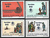 Satz 785-788 Lourdes 81 Vatikan Poste Vaticane Briefmarken