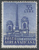 321 Flugpostmarke Poste Vaticane 35 Lire Briefmarken