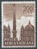 325 Flugpostmarke Poste Vaticane 200 Lire Briefmarken