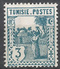 122 Tunesien Land und Leute 3 C Tunisie Postes, stamps