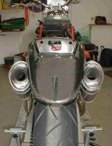 Carbon Kurzheck für Ducati Monster
