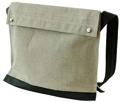 cubicbag messengerbag large (leinen)