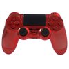 PS4 Controllergehäuse inkl. Mod Kit - Chrom Rot