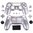 PS4 Controllergehäuse inkl. Mod Kit - Glänzend Silber