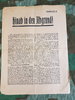 Flugblatt Nr.9  zur Wahl 1919 " Hinab in den Abgrund " Reichstagswahl