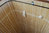 Wäschekorb Wäschetruhe Bambus beige faltbar m. 2X Sortierfach Bezug Deckel Hangriff 100L