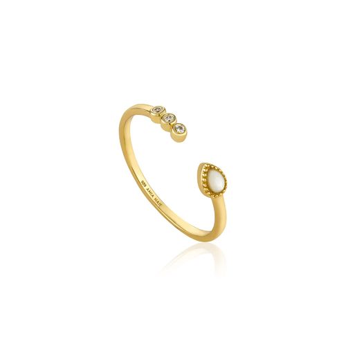 ANIA HAIE - DREAM ADJUSTABLE RING - gold