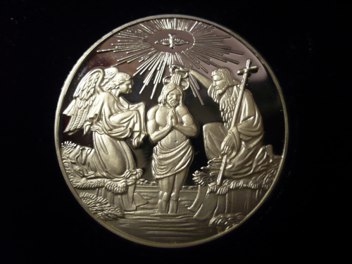 Tauftaler - Gr. M - inkl. Gravur und Etui