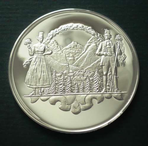 Hochzeitstaler "Tracht" Gr. L