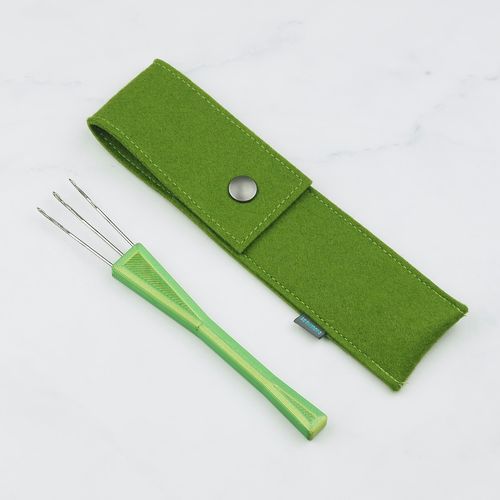 I-Cord Maker Grün mit Etui in Grün