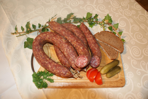 Runde Ahle Wurscht - leicht geräuchert