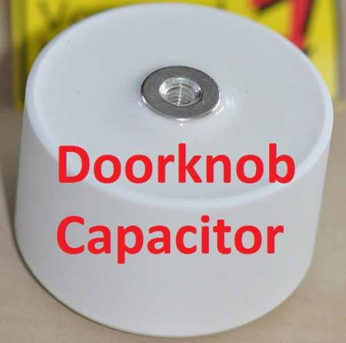 Kondensator 30kV 20nF; Doorknob capacitor