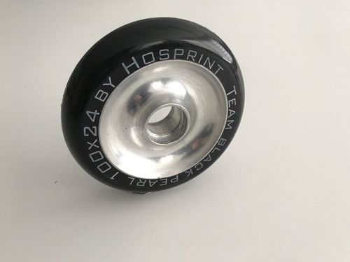 PU Rad Black Pearl 100 x 24mm ohne Kugellager