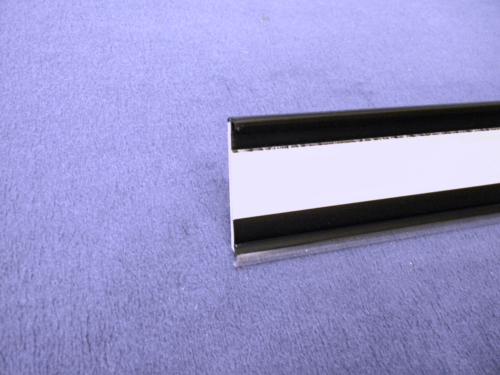 Bolta-APU-Hartschaum-Plankenprofil, stanzbar, 58mm, 250cm, schwarz