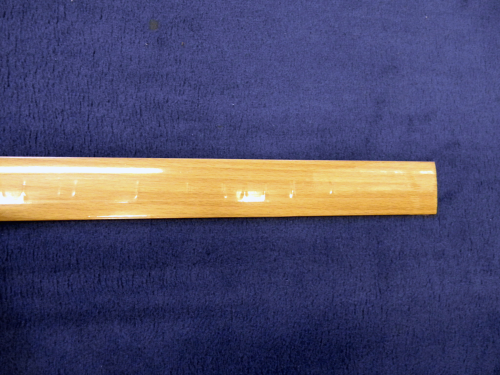 Übergangsprofil, aluminium, selbstklebend, 38mm, 260cm, buche-foliert