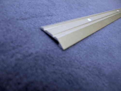 Abschlussprofil,aluminium,gelocht, 4/30 mm, 260cm, silber-eloxiert