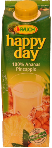 Happy Day Ananassaft 100% Fruchtsaft 1 l Tetra
