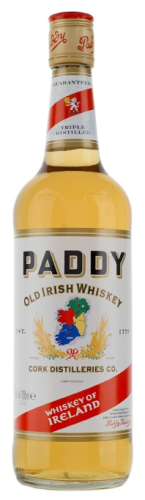 Paddy Irish Whiskey Whisky 0,7 l