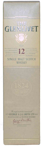 The Glenlivet 12 Y. Whisky 0,7 l