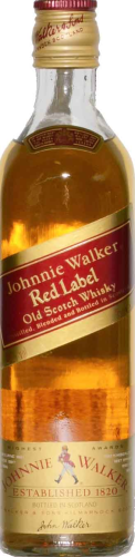 Johnnie Walker red Label Whisky 0,35 l