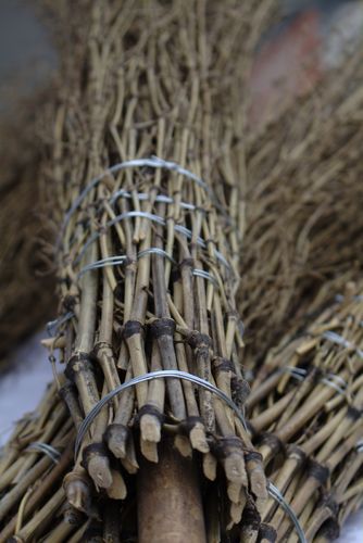 200 Bambus-Reisig-Besen