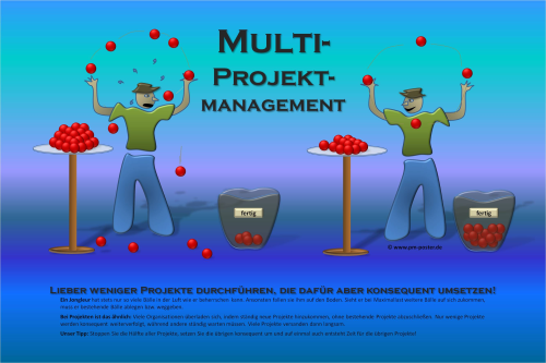 Poster Multiprojektmanagement