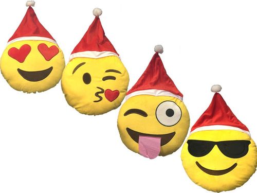 Christmas Emoji Cushions