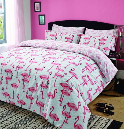 Flamingo Duvet Cover And Pillowcase Set