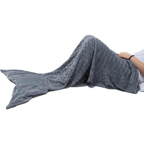 Adult Mermaid Fleece Blanket Throws