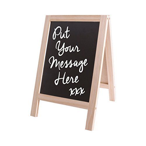 Double Sided Chalkboard Stand