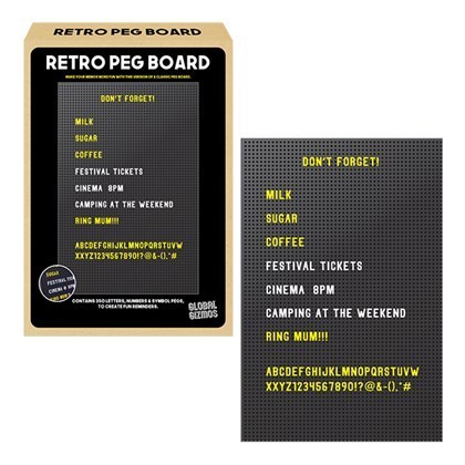 Retro Peg Board