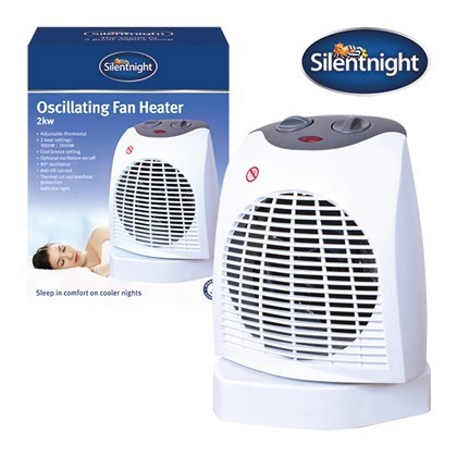 Silentnight Oscillating Fan Heater