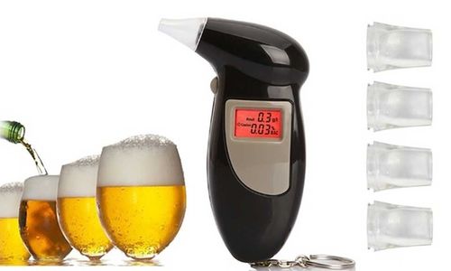 Police Portable Pocket Alcohol Breathalysers