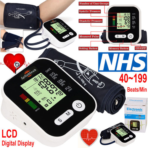 4-in-1 Blood Pressure Monitor + Voice Function