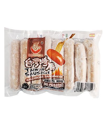 正点台湾烤肠-黑胡椒味 430G Taiwan Sausages-Black Pepper 保质期:29/05/202