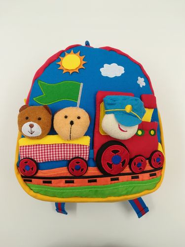 Kids Backpack, Rucksack for Children - Train