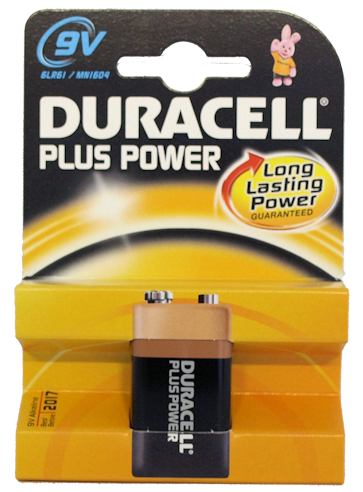 Duracell 9v Batteries (6)