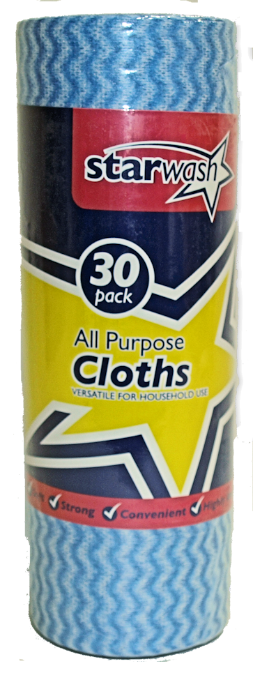 30 x All Purpose Cloths (10)