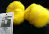 Texal Bright Yellow Carded Wool 50g