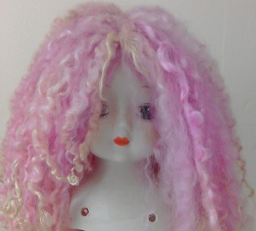 Wensleydale Pink Ice Doll Wig