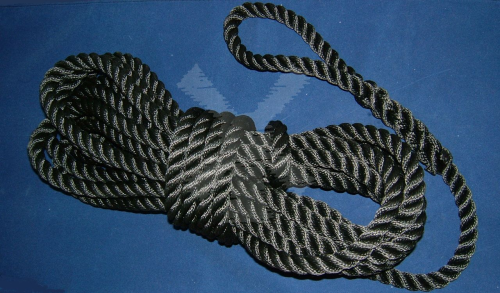 ROPE 16MM X 12M WITH EYE BLACK