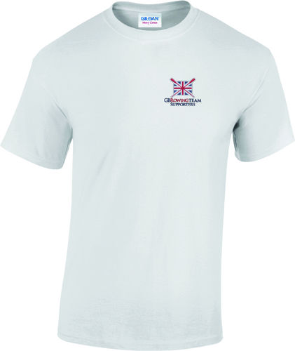 GB Rowing Team Supporters Kids' White T-Shirt