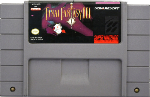 Final Fantasy III - US-Modul / NTSC