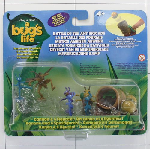 Mutige Ameisen Abwehr, A Bug`s Life, Krabbeln, Mattel, Spielwelt