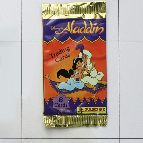 Aladdin, Trading Cards, Booster mit 8 Karten, Panini
