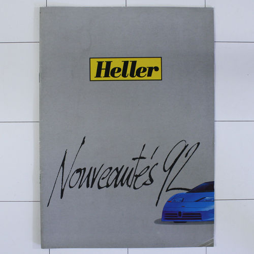 Heller Modellbau-Katalog  Neuheiten 1992