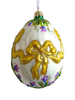 "Eggs"klusiv: opaque schillerndes SchleifenEi (gelb)