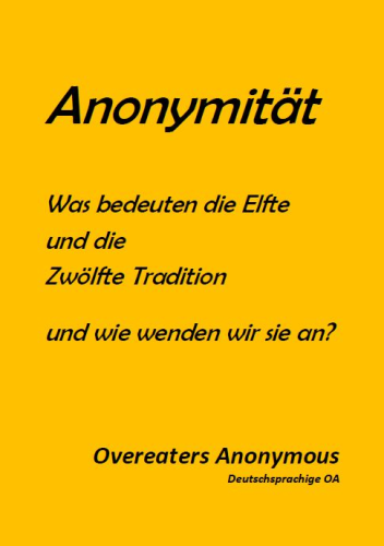 Anonymität
