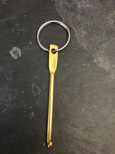 Schlüsselring "Häkelnadel" 3 mm