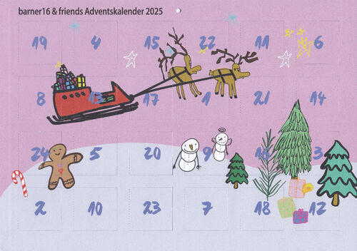 barner 16 + friends: Adventskalender 2025